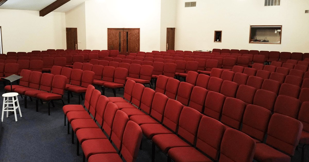 Church Chairs with stronger construction and zero maintenance