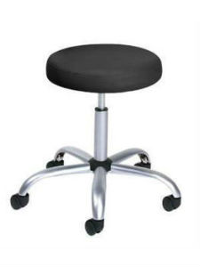 B240: Professional Adjustable Stool: Black