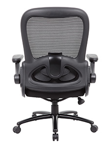 B601: Boss Heavy Duty Flip Arm Mesh Task Chair Well Constructed
