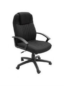 B7741BK: Executive High Back Chair with Extra Lumbar Support