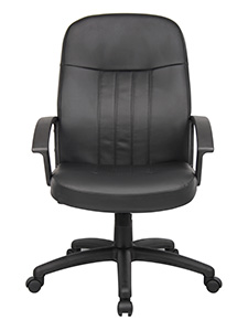 B8106BKL Executive Leather Budget Chair Well Constructed