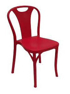 Bistrot MV3400RD: Extremely Modern Red Chair