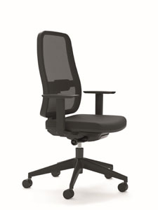 Blaze Chair: Clean and very functional ergonomic chair Good