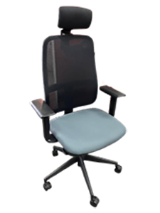 Blaze Black Base: Cerantola Clean Ergonomic Chair with Black Base<br>Clearance: $425 Good