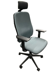 Blaze Black Base: Cerantola Clean Ergonomic Chair with Black Base<br>Clearance: $425 Durable