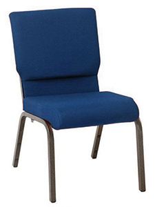 CC2119BY - Blue Church Chairs