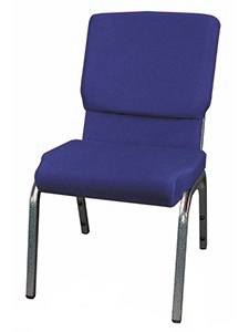 CC2119BY: Blue Church Chairs Good
