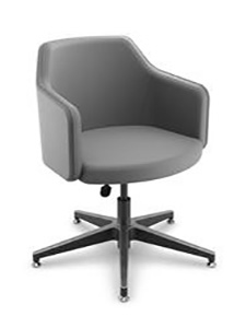 CVDUO36072Cec175Gris: Gray Chair, Silver Frame Excellent