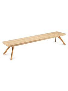 CVDUO36075-3: Three-seat Swiss Elm Bench Excellent