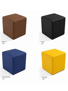 CVFUN36030VNL: Square Puff in Bold Colors Excellent