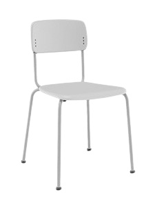 CVJOY1008: Cavaletti Stackable Chair for Small Spaces<br>Clearance: $54.00 Excellent