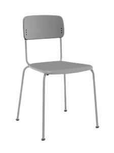 CVJOY1008: Cavaletti Stackable Chair for Small Spaces<br>Clearance: $54.00 Good