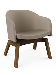 CVSpecialSillaHyun: Gray Chair, Wooden Legs Excellent
