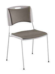 CWIV35018CINZA CCO: Cavaletti Polypropylene Guest Chair<br>Clearance: $99.00 Excellent