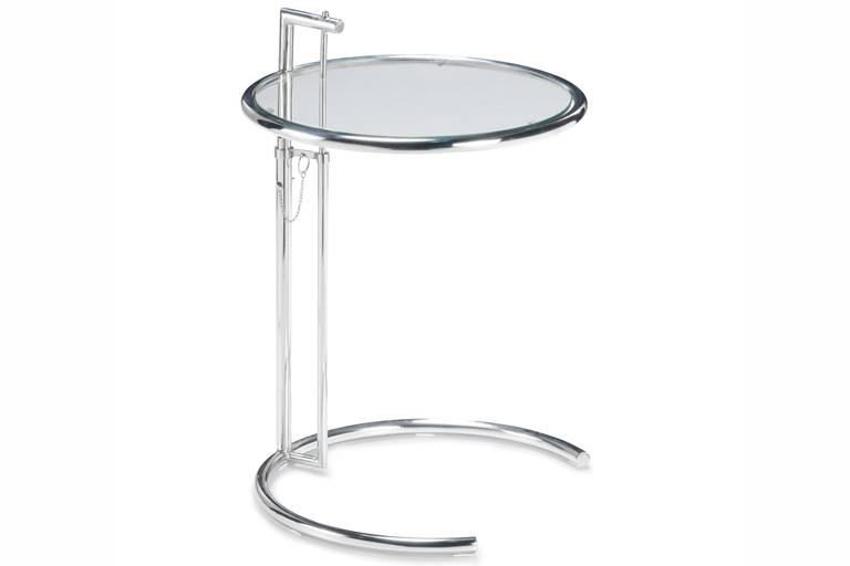 Side Table is a replica of the famous Eileen Grey designs