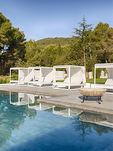 Ezpeleta Ibiza Outdoor Bed with Canopy Good