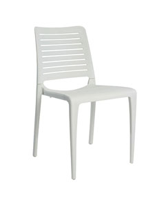 Ezpeleta Park Stackable Chair - Fiberglass and Polypropylene