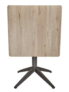 Ezpeleta Quatro: Central Leg Folding Table Well Constructed