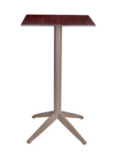 Ezpeleta Quatro: Central Leg Folding Table