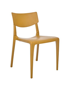 Ezpeleta Town: Fiberglass and Polypropylene Stackable Chair
