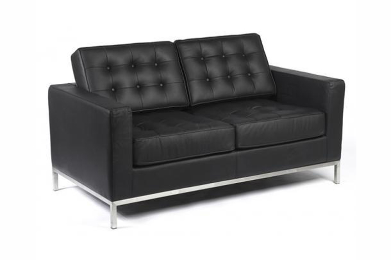 Reproduction of the Florence Knoll Love Seat