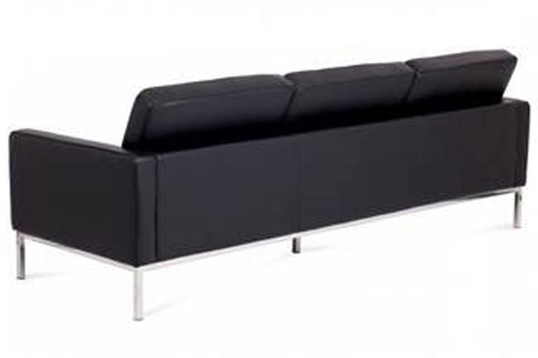 Sofa is a Reproduction of the Florence Knoll designs