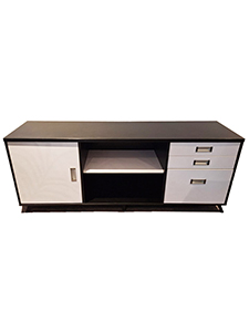 GZ1C63: GZ Credenza in light grey or black and white Good