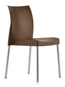 Pedrali ICE800 - Versatile chair with polypropylene shell