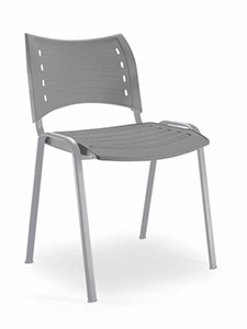 Cerantola ISO Smart Chair comes stackable and versatile Well Constructed