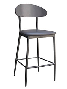 Kiara Stool: Solid European Beechwood Frame Excellent