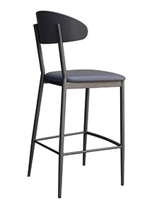 Kiara Stool: Solid European Beechwood Frame Durable
