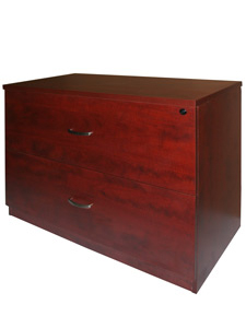 PL12 - High-Quality Mahogany Laminate Storage Cabinet
