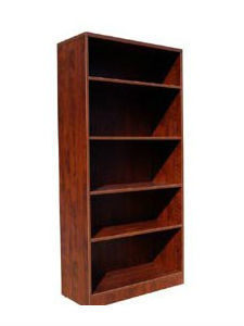 PL56 - European Laminate Bookcase 68'' high