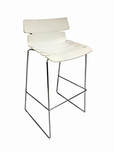 PM1203 Bar Stool with Plastic Seat Durable