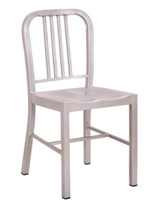 PM1229: Sturdy All Aluminum Chair for Inside/Outside