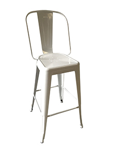 PM1445: Bistro High Back Bistro Metal Bar Stool Good