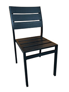 PM17001 - Modern Aluminum Chair for Any Patio Decor