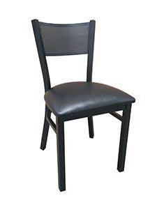 PM18 - Metal Casual Dining Chair is Sturdy and Durable