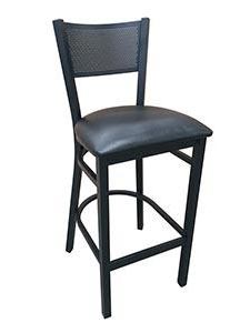 PM28 - Metal Casual Bar Stool is Sturdy and Durable