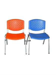 PM301 - Chair with Metal Frame and Plastic Seat/Back