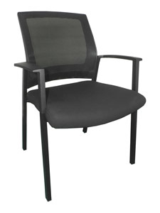 PM9528 - Guest Chair with Mesh Back - Comfort and Convenience