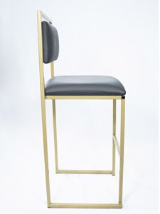 PMC102: Modern Elegance High Back Bar Stool Good