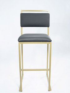 PMC102: Modern Elegance High Back Bar Stool Well Constructed