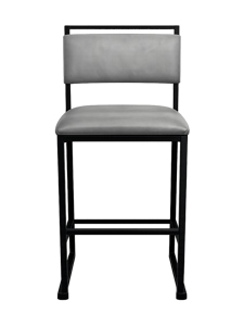 PMC102: Modern Elegance High Back Bar Stool<br>Clearance: $139 Durable