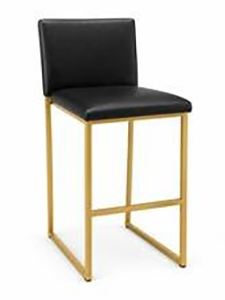 PMC202: Counter Stool with Back and Seat Cushions<br>Clearance: $129 Excellent