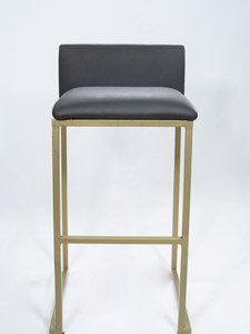 PMC202 - Counter Stool with back and seat cushions