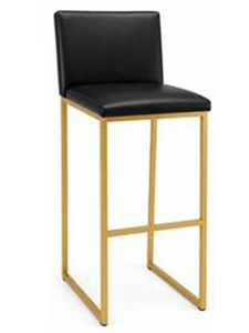 PMC203: Counter Stool with Brown Seat and Back<br>Clearance: $149 Excellent