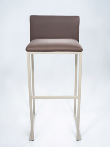 PMC203 - Counter Stool with Brown Seat and Back