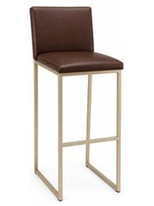 PMC203: Counter Stool with Brown Seat and Back<br>Clearance: $149 Good