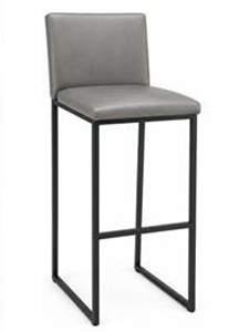 PMC203: Counter Stool with Brown Seat and Back<br>Clearance: $149 Well Constructed